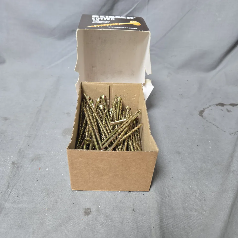 REISSER CUTTER HIGH PERFORMANCE WOODSCREWS – BOXED
