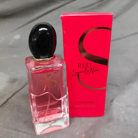 RED SERENITY NOW POUR FEMME EAU DE PARFUM 100ML