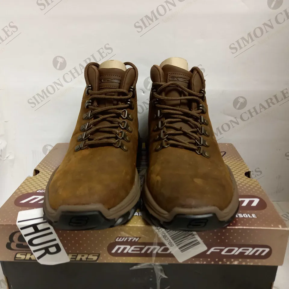 SKETCHERS MENS LACE UP BOOTS UK SIZE 7