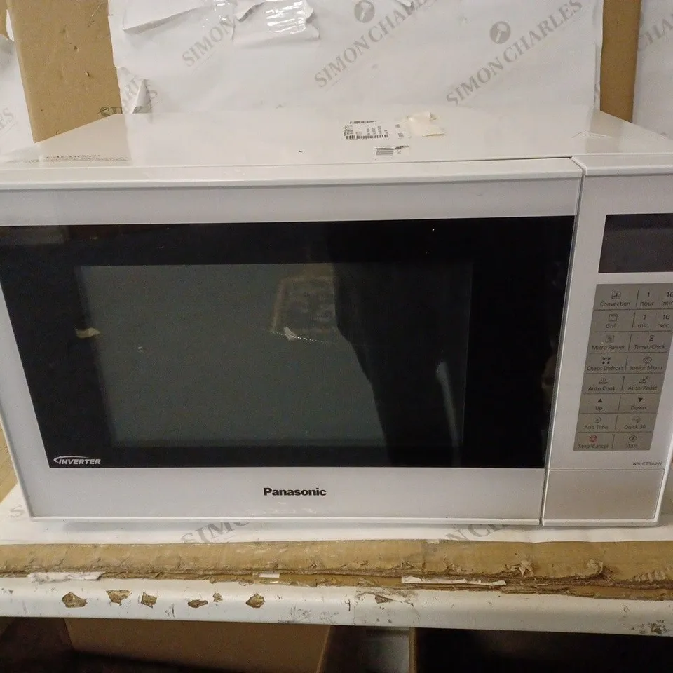 PANASONIC NN-CT54JWBPQ SMALL COMBINATION MICROWAVE OVEN & GRILL