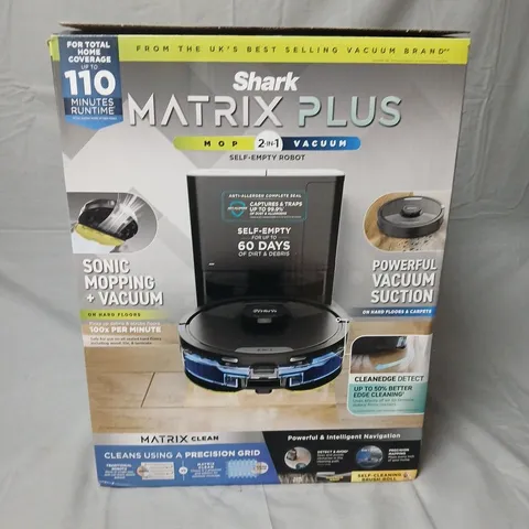 SHARK MATRIX PLUS 2-IN-1 MOP VACUUM ROBOT – BOXED
