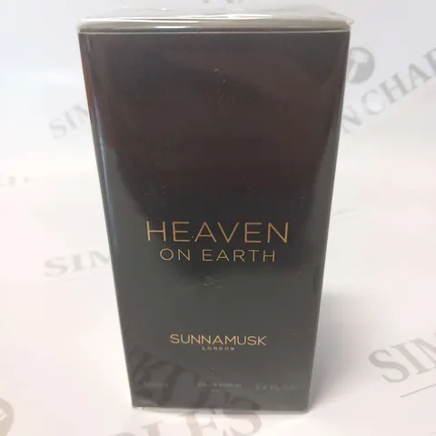 BOXED SUNNAMUSK LONDON HEAVEN ON EARTH EAU DE PARFUM 100ML