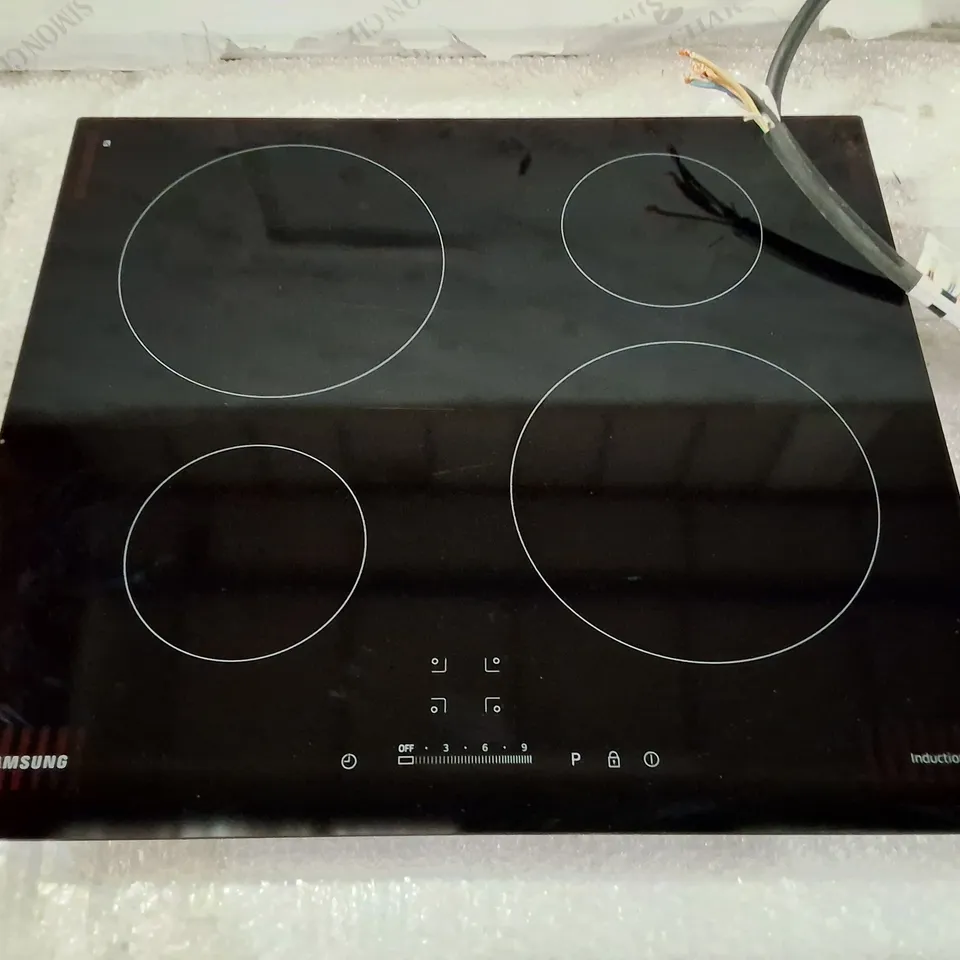 UNBOXED SAMSUNG INDUCTION COOKTOP 4‑ZONE (MODEL NZ64H37070K)
