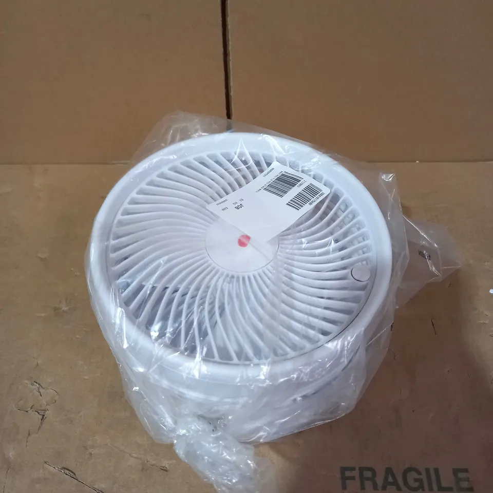 BELL & HOWELL OSCILLATING ADJUSTABLE FOLDING RECHARGEABLE STAND FAN