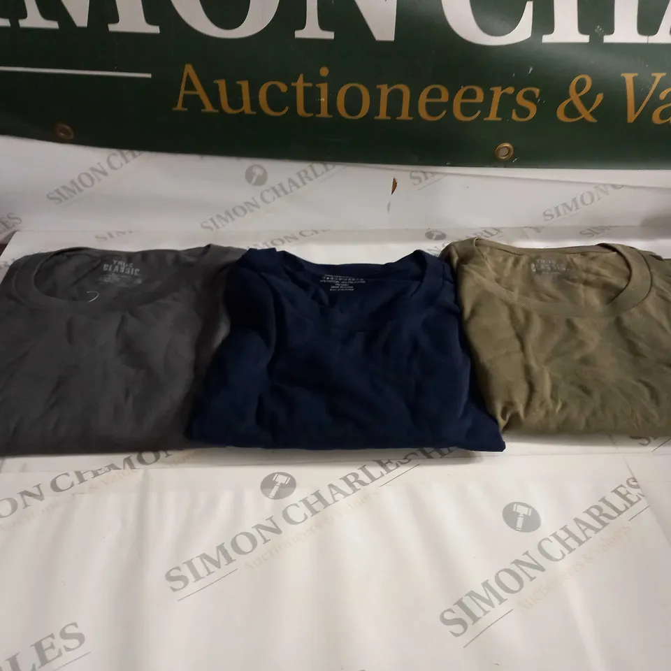 3 * TRUE CLASSIC XXXL COTTON TOPS