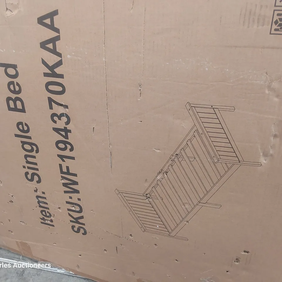 BOXED ARCADIA SINGLE BEDFRAME 