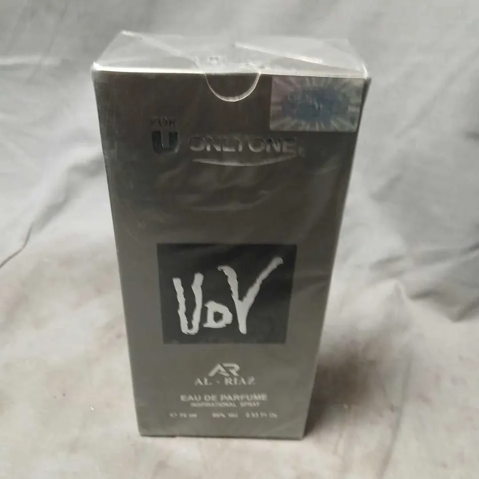 BOXED AND SEALED FOR U ONLYONE VOY AL RIAZ EAU DE PARFUM 75ML