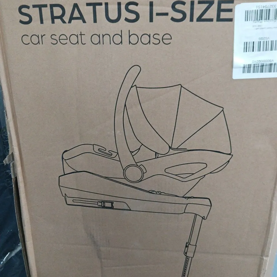 ICKLE BUBBA THE STRATUS I-SIZE CAR SEAT AND BASE - COLLECTION ONLY 