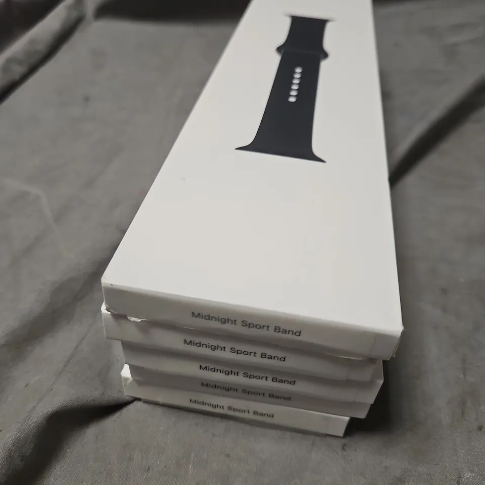 APPLE WATCH SPORT BAND – MIDNIGHT (45MM) – PACK OF 5