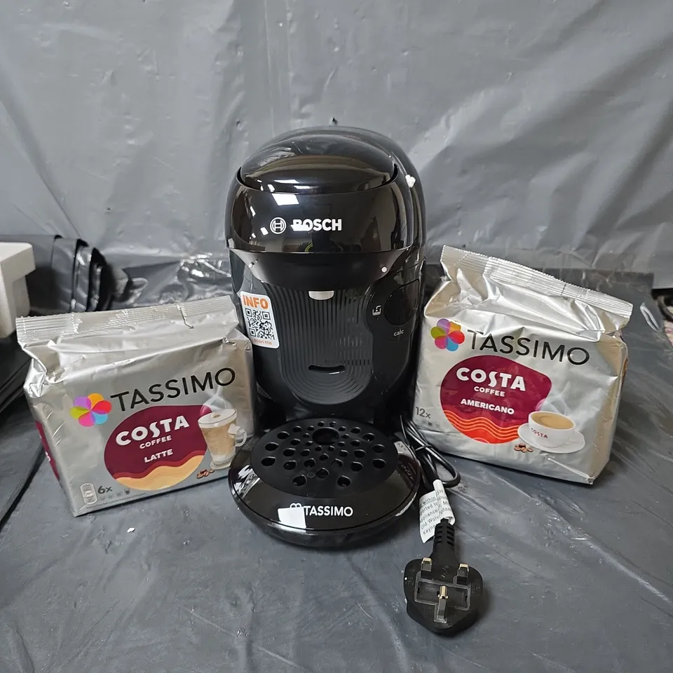 BOXED BOSCH TASSIMO STYLE COFFEE MACHINE