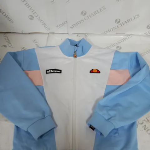 ELLESSE ZIPPED RETRO JACKET SIZE 10-11 YEARS