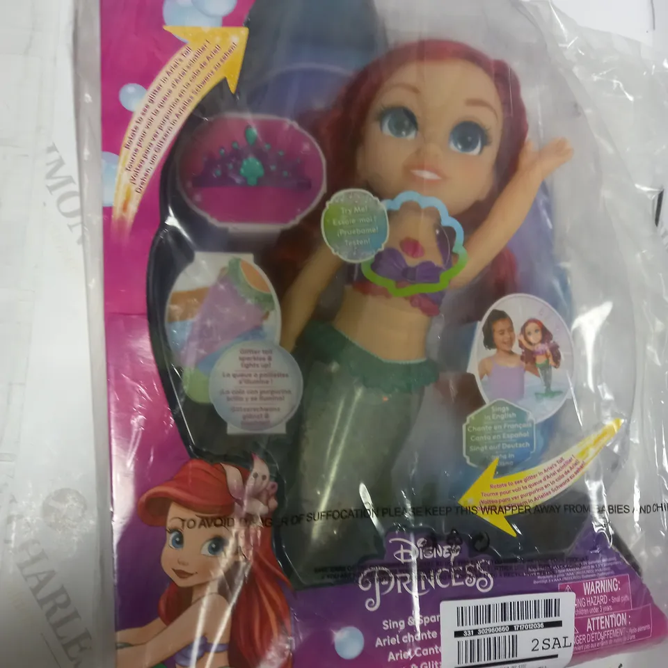 DISNEY PRINCESS SING & SPARKLE ARIEL RRP £50.99