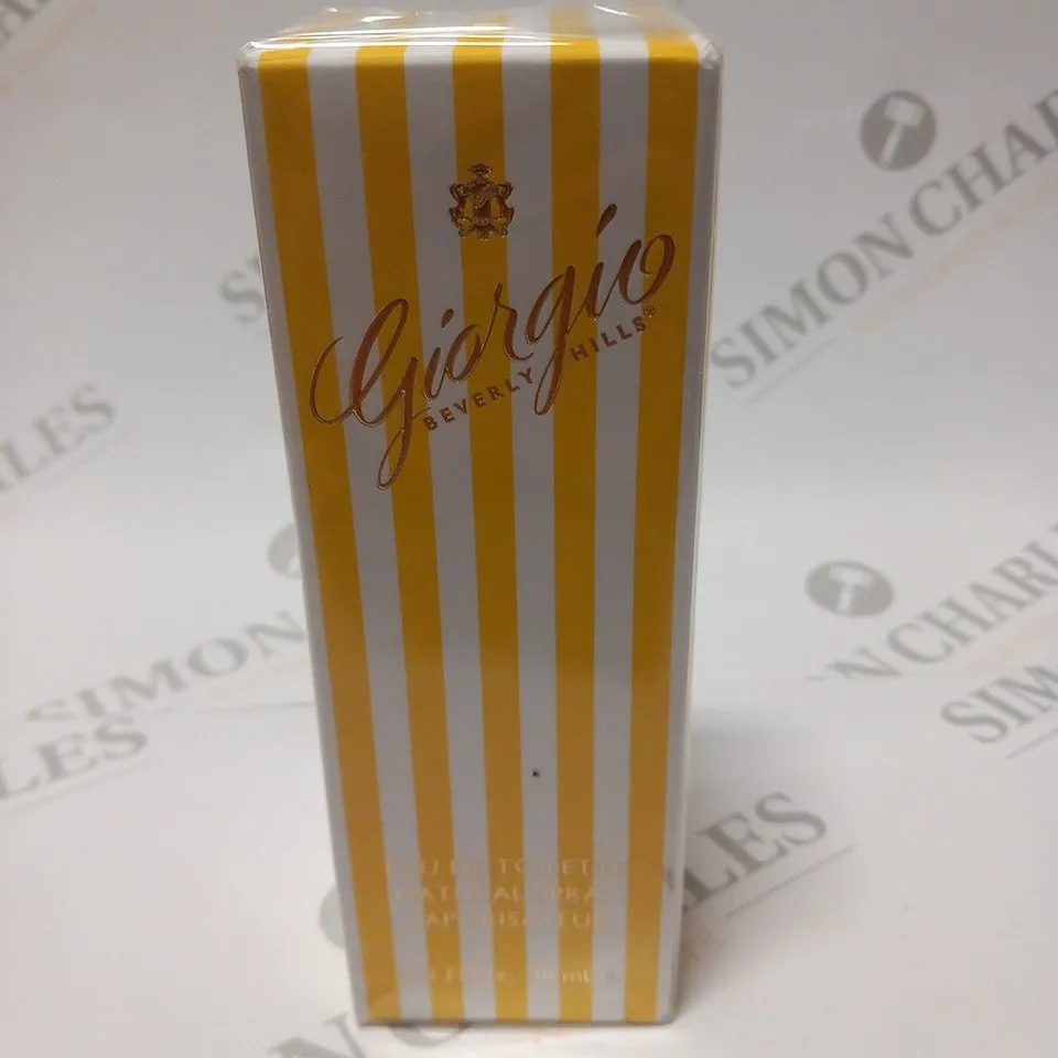 BOXED AND SEALED GIORGIO BEVERLY HILLS EAU DE TOILETTE 90ML