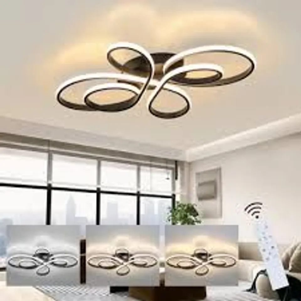 BOXED BRESHAYLA SILICONE LED FLUSH MOUNT (1 BOX)