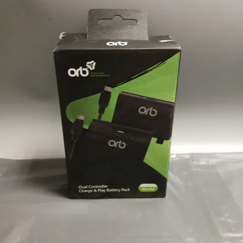 BOXED ORB DUAL CONTROLLER CHARGE & PLAY BATTERY PACK COMPATIBLE WITH XBOX ONE