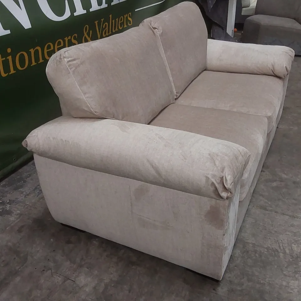 ELIZA FABRIC 2 SEATER SOFA - BEIGE RRP £649