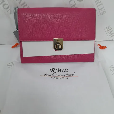 RUTH LANGSFORD LEATHER TRAVEL ORGANISER