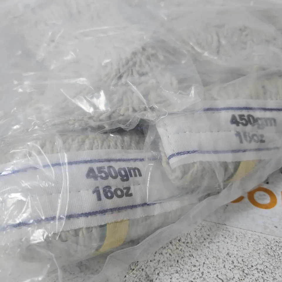 SEALED PACK OF APPROX 5 X 450G 16OZ COTTON KENTUCKY MOP HEAD "CUT END"