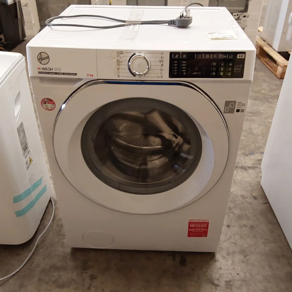 HOOVER H-WASH 500 HW68AMC FREESTANDING WASHING MACHINE, 8 KG LOAD, 1600 RPM, WHITE [ENERGY CLASS A]