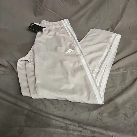 ADIDAS 3 STRIPE TRACK PANTS IN WONALU SIZE S