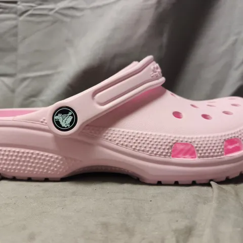 PAIR OF CROCS CLASSIC CLOGS IN PINK SIZE UK M4/W5