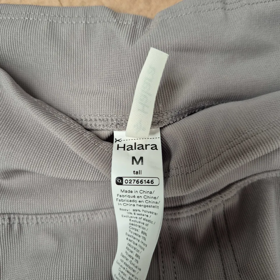 HALARA FLEX MICROWAFFLE TROUSERS – M TALL, GREY