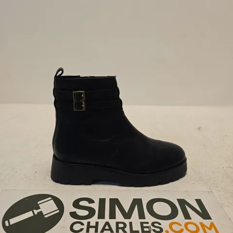 NEXT BLACK LEATHER ANKLE BOOTS – UK 7