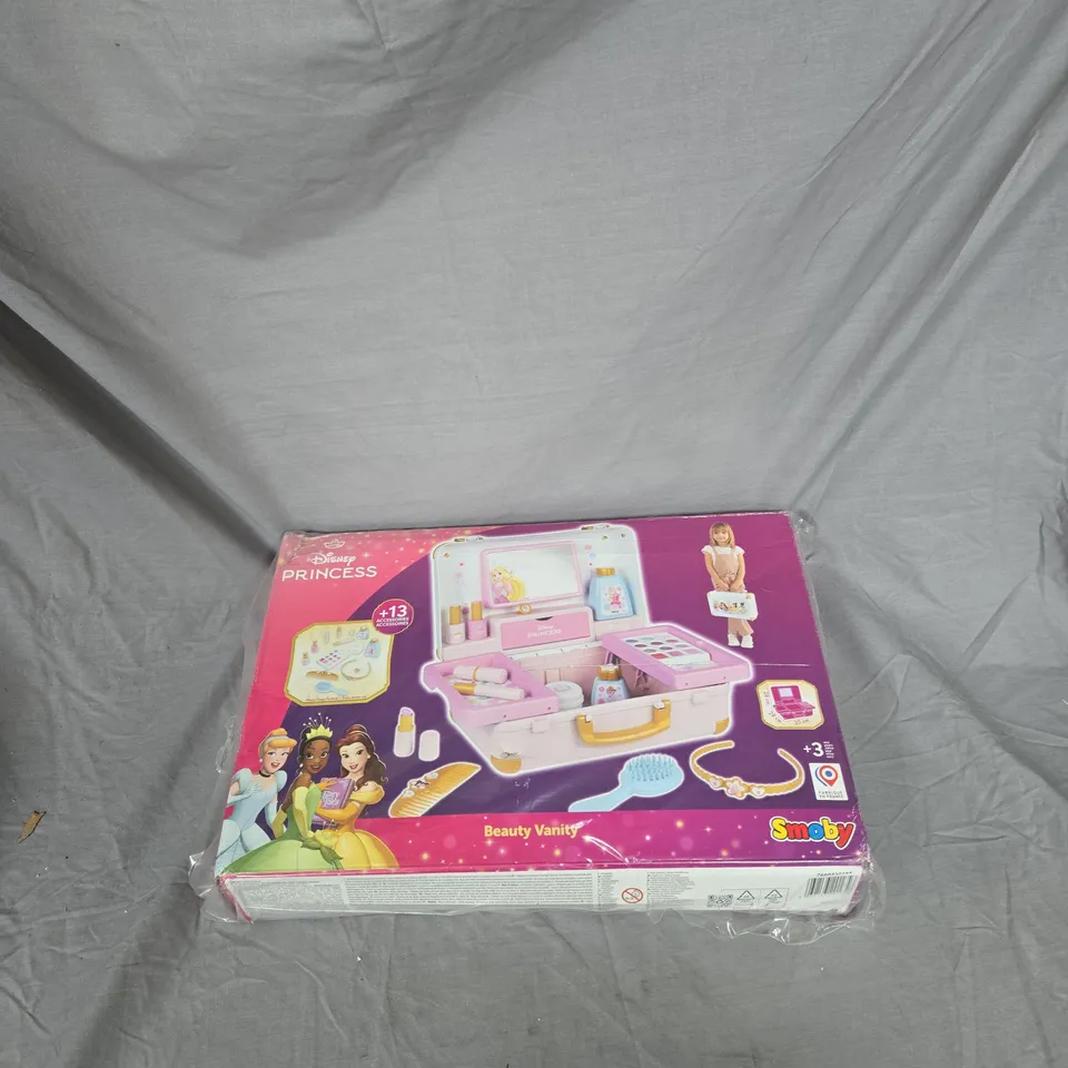 BOXED SMOBY DISNEY PRINCESS BEAUTY VANITY