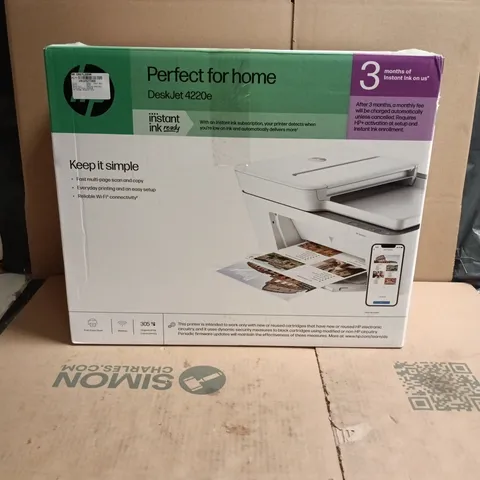 HP DESKJET 4220E ALL IN ONE PRINTER