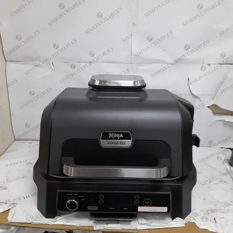 BOXED NINJA WOODFIRE PRO XL ELECTRIC BBQ GRILL & SMOKER - COLLECTION ONLY