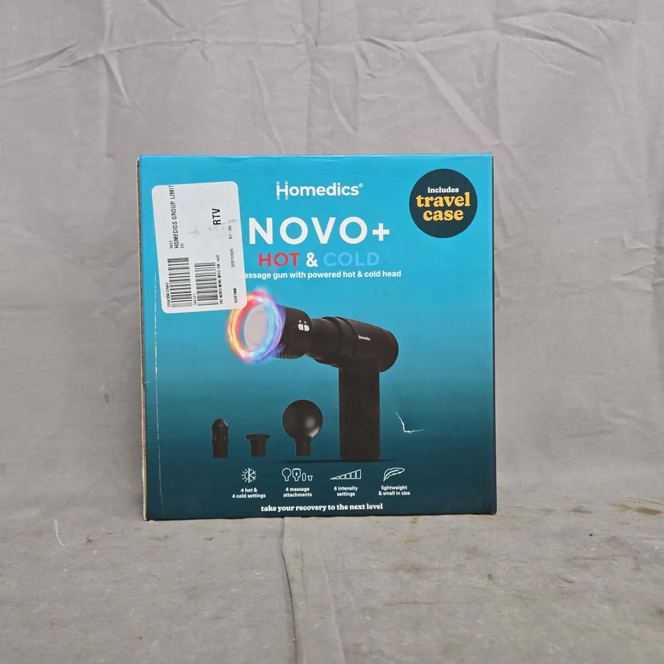 HOMEDICS PGM-45HC-BK NOVO HOT COLD MASSAGE GUN