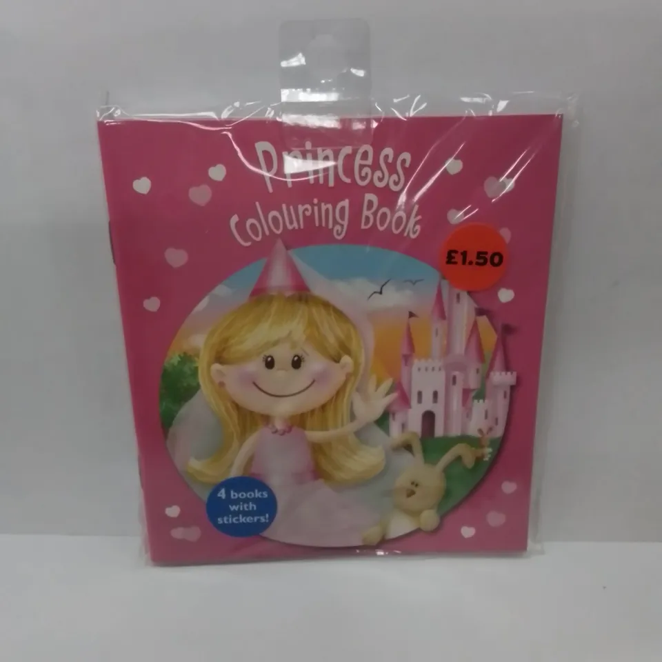 PALLET TO CONTAIN APPROX 68 X BOXES OF GEN GIRLS PARTYBAG PRINCESS COLOURING BOOKS, APPROX 24 BOOKS PER BOX
