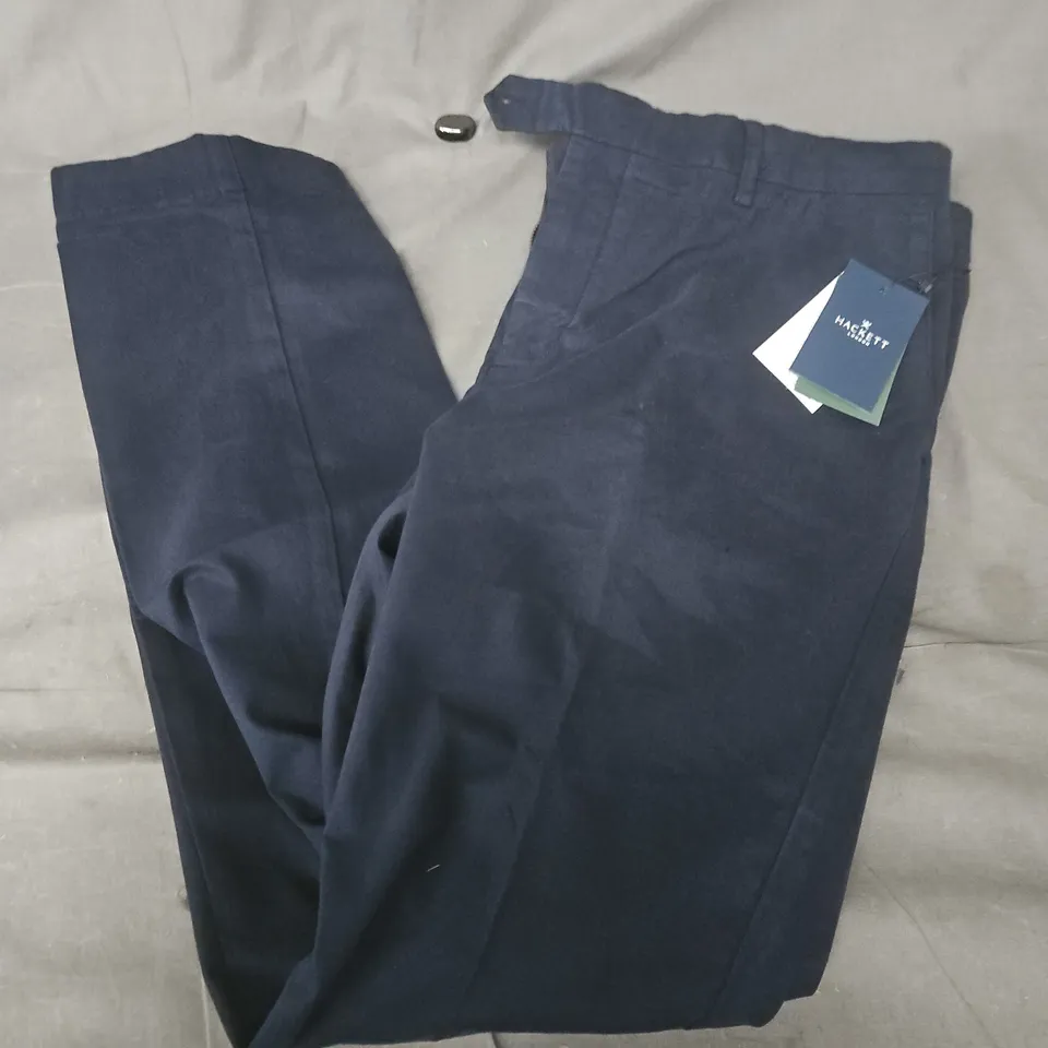 HACKETT CHINO KENSINGTON NAVY TROUSERS – UK 34R
