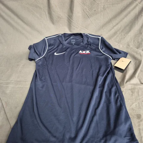 NIKE DRI-FIT MEN’S SPORT T‑SHIRT, NAVY, SIZE M