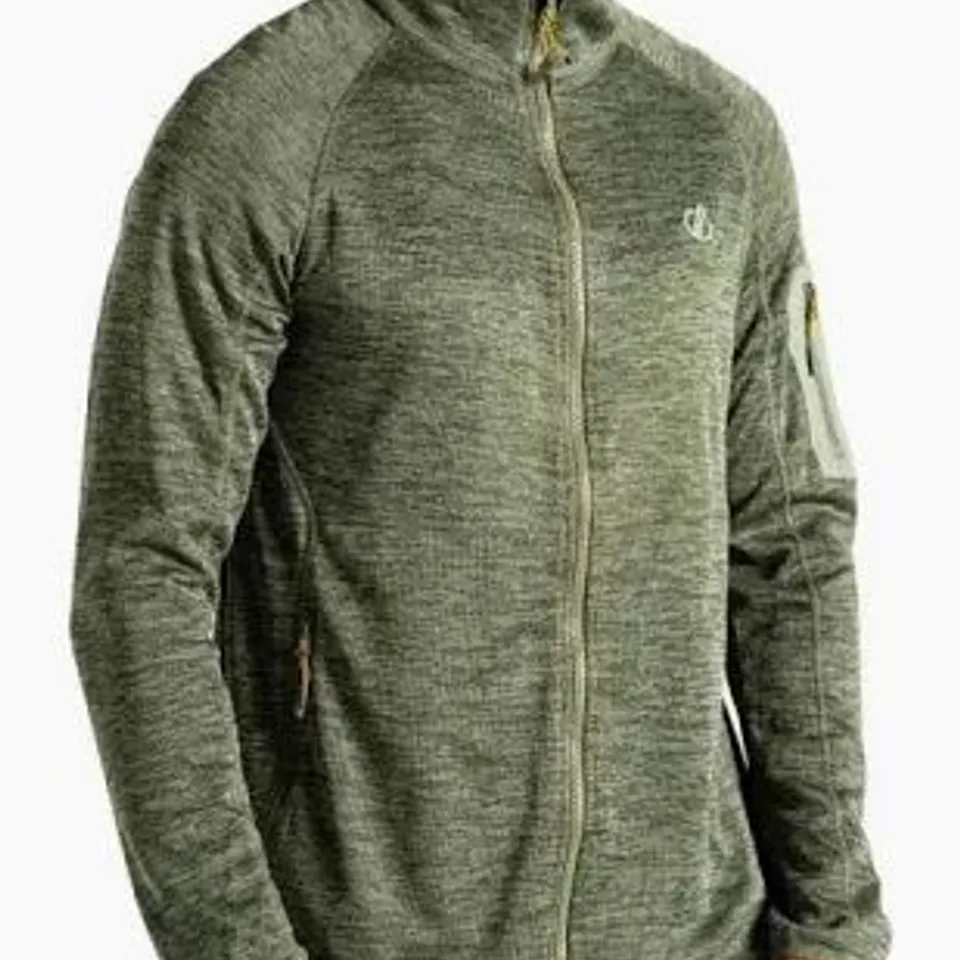 BRAND NEW DARE2BE MENS TORREK FLEECE IN OLIVE GREEN - UK L