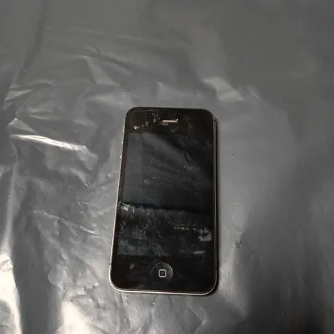 APPLE IPHONE  BLACK – FRONT SCREEN CRACKED