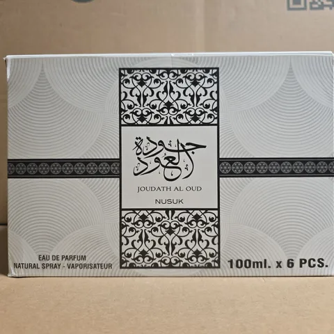 JOUDATH AL OUD NUSUK EAU DE PARFUM – 6 X 100ML BOXED SET