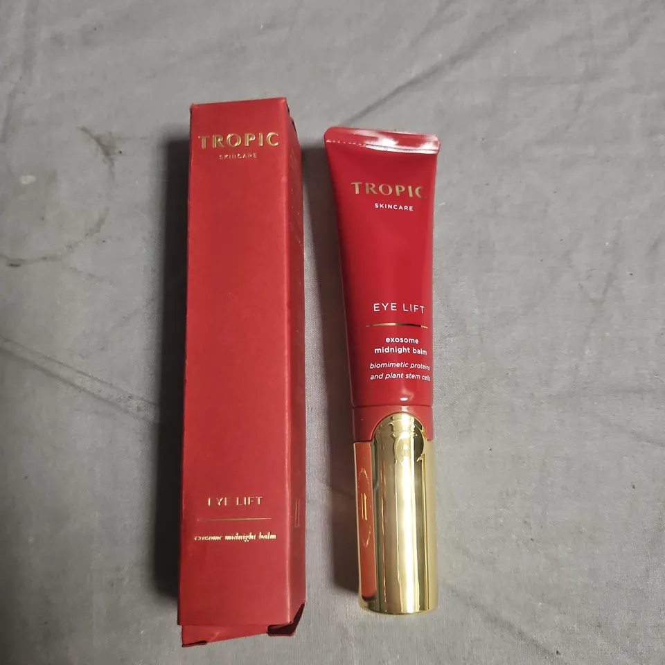 TROPIC SKINCARE EYE LIFT EXOSOME MIDNIGHT BALM – 15 ML, BOXED