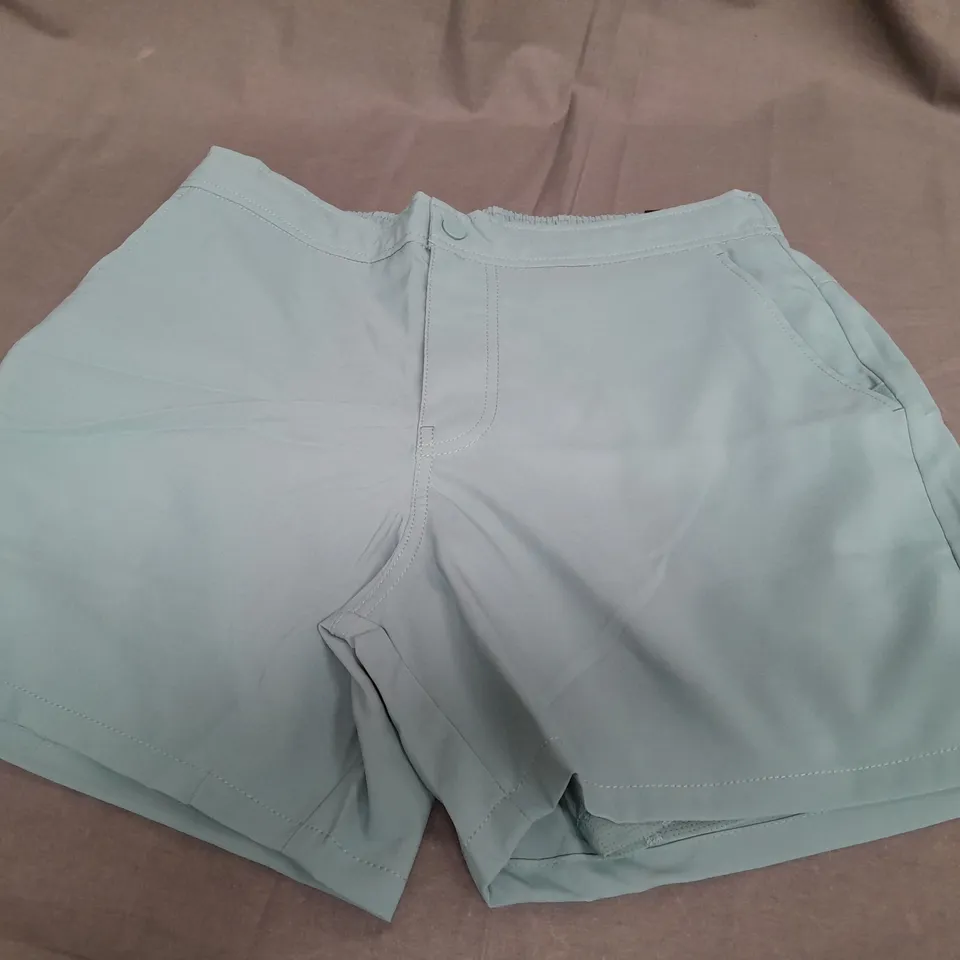 GILLY HICKS ALL DAY HYBRID SHORTS IN TEAL - SMALL