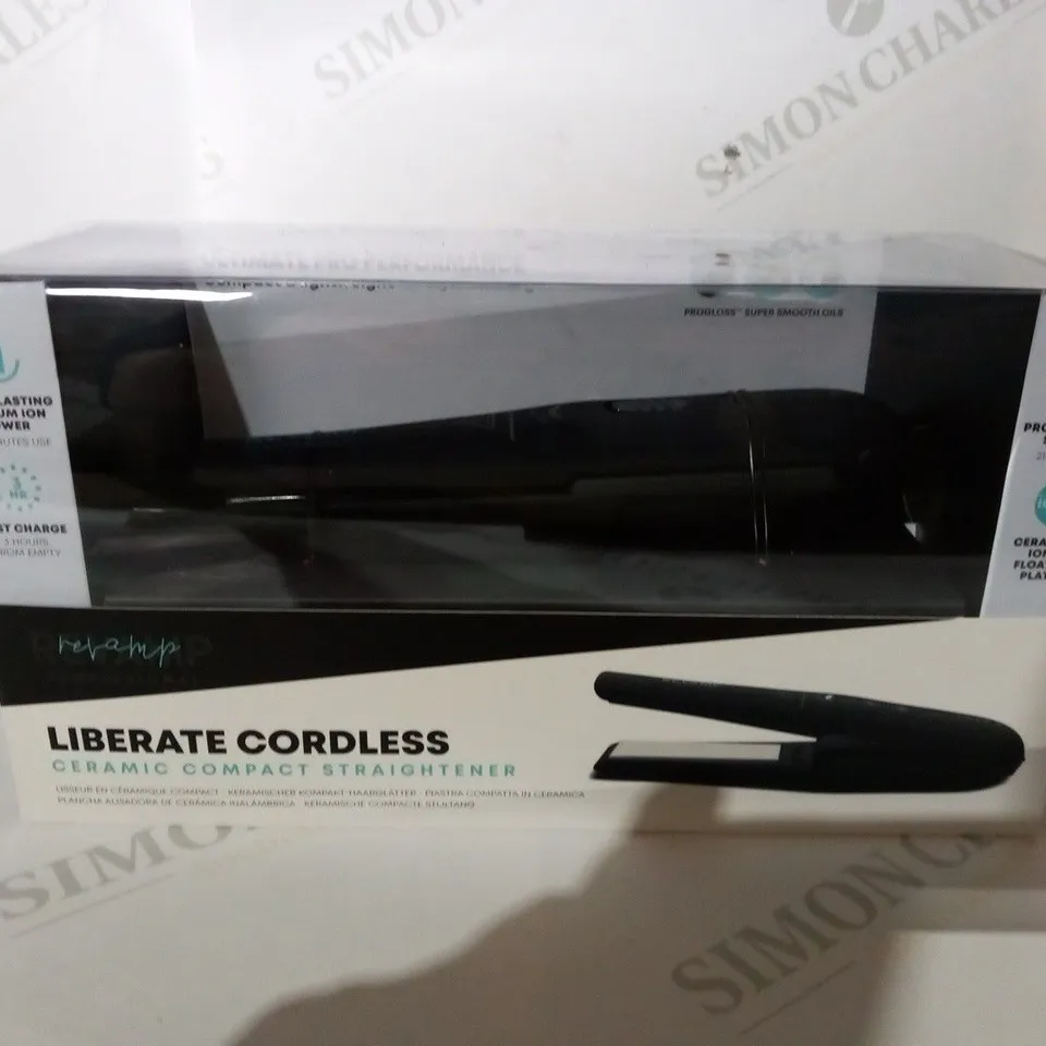 BOXED REVAMP LIBERATE CORDLESS COMPACT STRAIGHTENERS ST-1700-EU2