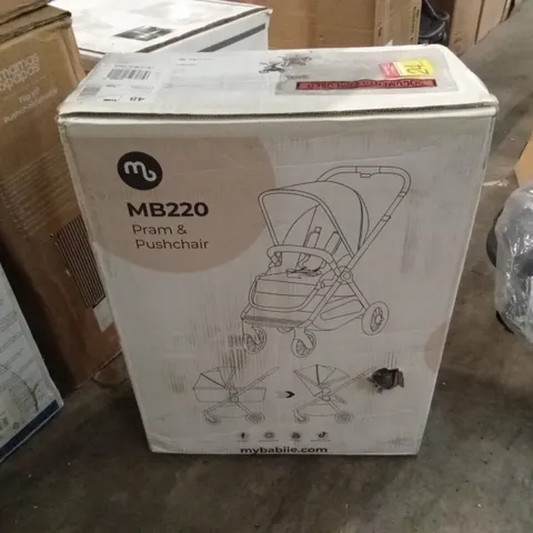 BOXED MYBABIIE MB220 PRAM