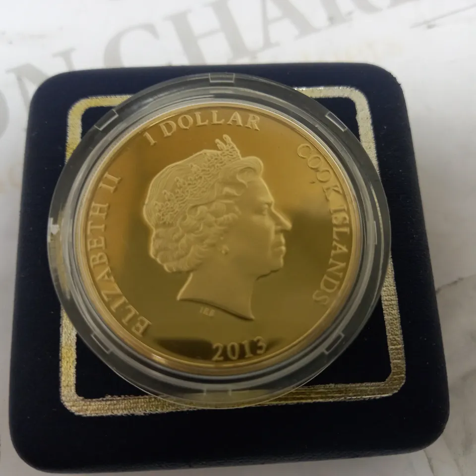 WESTMINSTER CORONATION JUBILEE 2013 PIEDFORT COIN