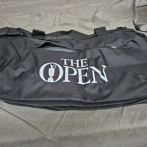 THE OPEN BRANDED DUFFEL BAG