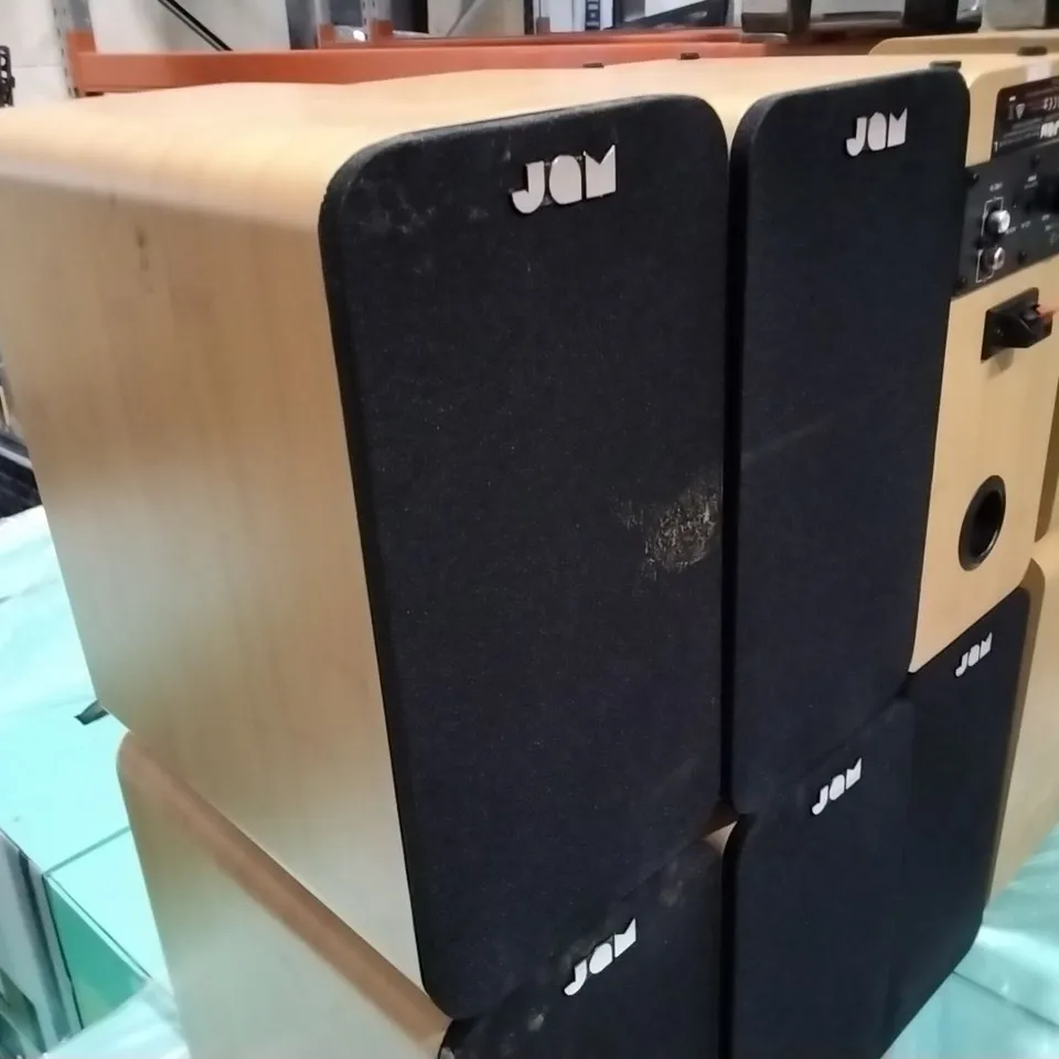 LOT OF 8 UNBOXED JAM BOOKSHELF BLUETOOTH SPEAKERS