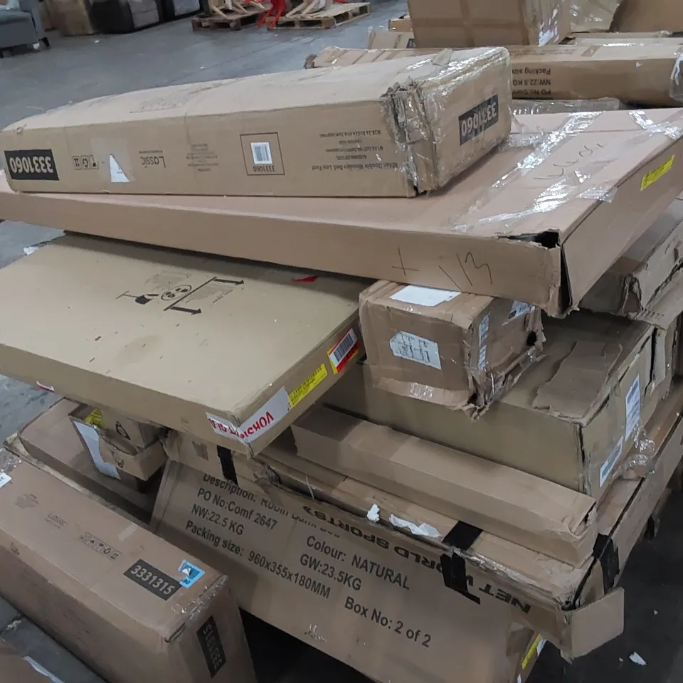 PALLET TO CONTAIN ASSORTED BOXED FURNITURE AND FURNITURE PARTS
