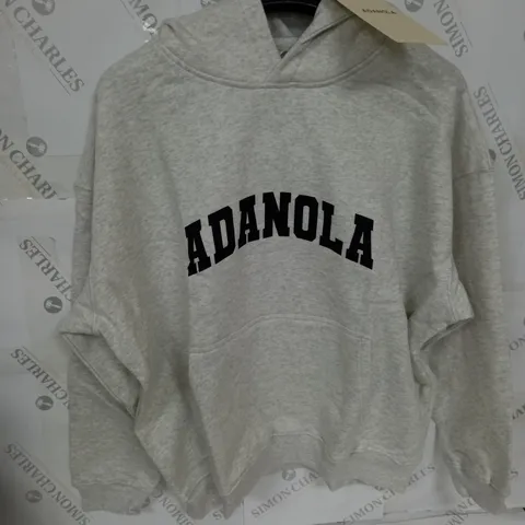 ADANOLA VARSITY OVERSIZED HOODIE SIZE M