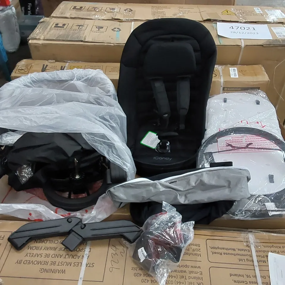 BOXED ICANDY PEACH TWIN BLACK EDITION  (2 BOXES, SET MAY HAVE MISSING PIECES)