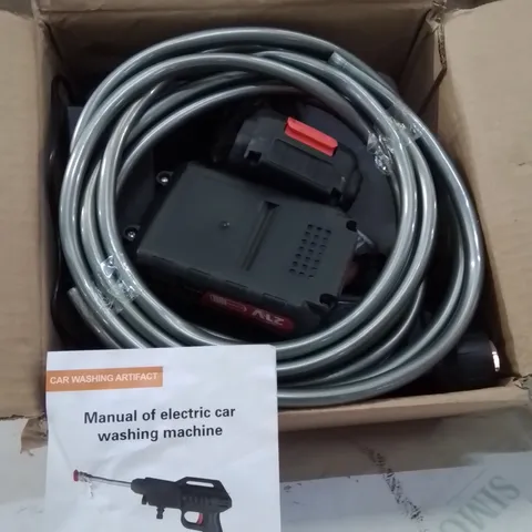 BOXED ELECTRIC CAR WASHING MACHINE 