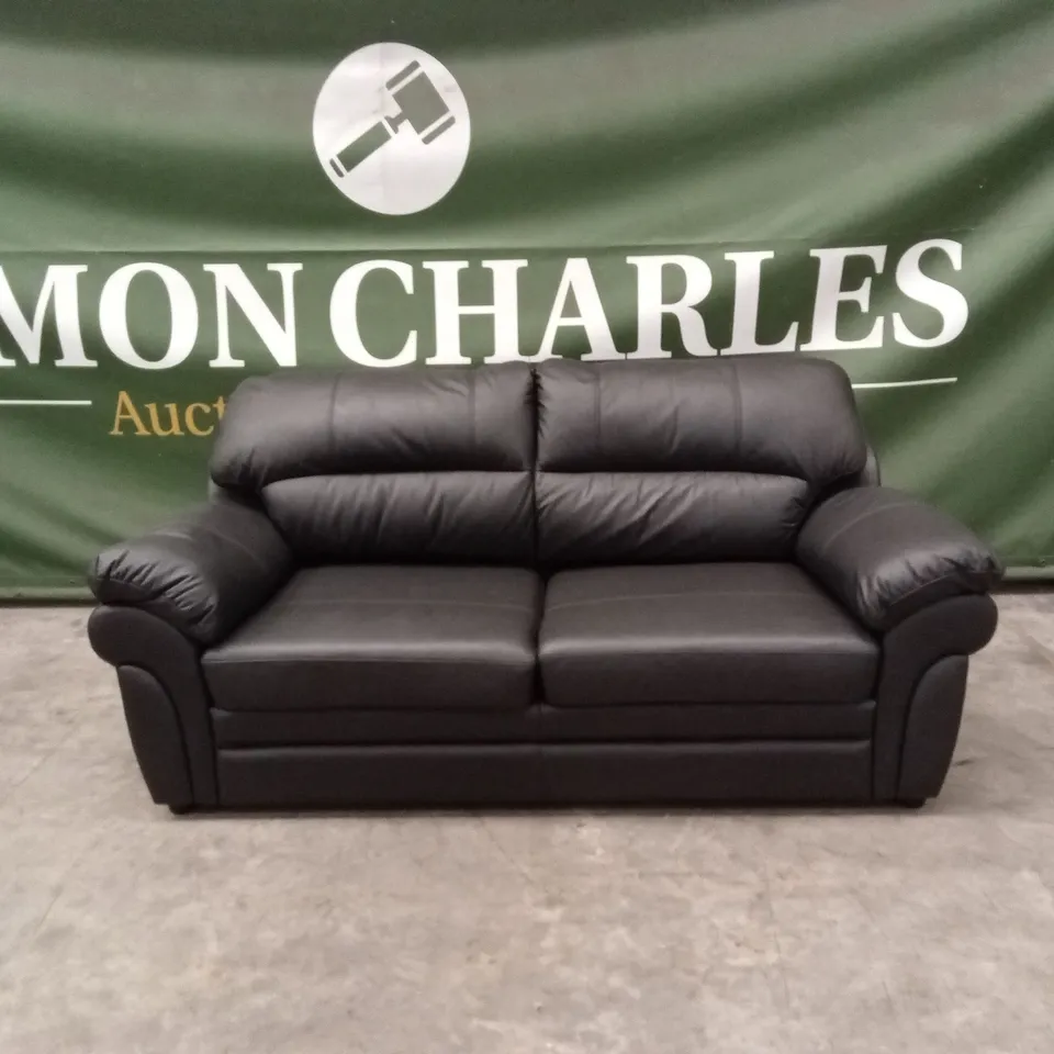 WILMSLOW LEATHER SOFA BED RRP £1149