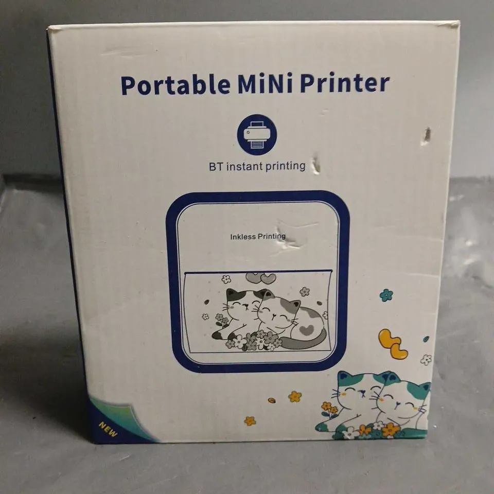 BOXED PORTABLE MINI PRINTER